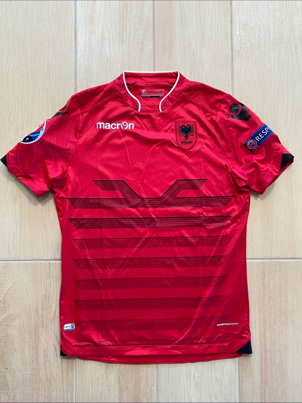 Albania 2016 2017 Macron Jersey